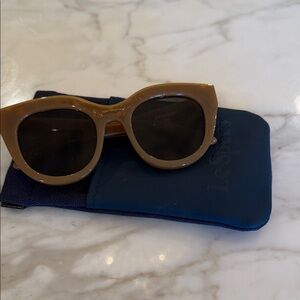 Le Specs Brown Sunglasses